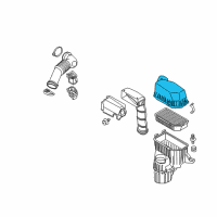 OEM 2011 Kia Soul Cover-Air Cleaner Diagram - 281112K300