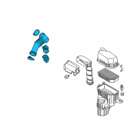 OEM Kia Soul Hose Assembly-Air Intake Diagram - 281402K300