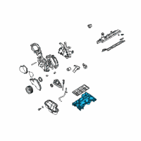 OEM Nissan Titan Pan Assy Oil Diagram - 11110-7S00A