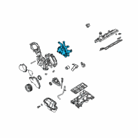 OEM 2007 Infiniti QX56 Pump-Oil Diagram - 15010-7S00A