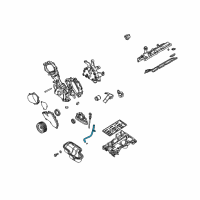 OEM Infiniti QX56 Guide-Oil Level Gauge Diagram - 11150-7S000