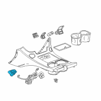 OEM 2019 Chevrolet Suburban Seat Heat Switch Diagram - 84509784