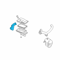 OEM 2007 Mercury Mariner Outlet Tube Diagram - 5M6Z-9B659-AA