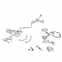 OEM 2007 Pontiac G5 Fuel Gauge Sending Unit Diagram - 19332414