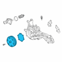 OEM 2022 Chevrolet Camaro Water Pump Kit Diagram - 12687615