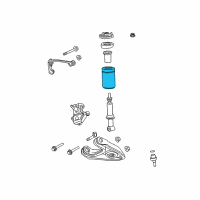 OEM 2007 Ford F-150 Coil Spring Diagram - 8L3Z-5310-S