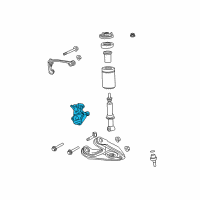 OEM 2004 Ford F-150 Knuckle Diagram - 7L3Z-3K185-A