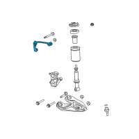 OEM 2007 Ford F-150 Upper Control Arm Diagram - 6L3Z-3084-AR