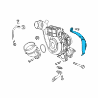 OEM Ram 1500 Shield-TURBOCHARGER Diagram - 68211214AA