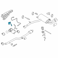 OEM 2016 BMW 640i Gran Coupe Oxygen Sensor Diagram - 11-78-7-596-908