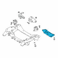 OEM 2020 Kia Stinger CROSSMEMBER Assembly-Transmission Diagram - 21730J5500