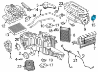 OEM 2021 Ford F-150 Adjust Motor Diagram - FL3Z-19E616-F