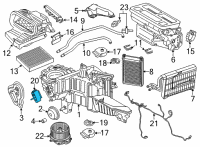 OEM 2020 Ford F-350 Super Duty Expansion Valve Diagram - HL3Z-19849-C