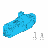 OEM 2006 Chevrolet Equinox Starter Diagram - 89017845