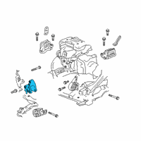 OEM 2019 Chevrolet Blazer Rear Transmission Mount Diagram - 84143367