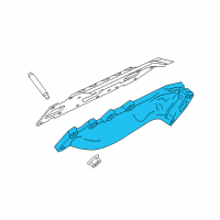 OEM Lincoln Navigator Exhaust Manifold Diagram - BL3Z-9430-B