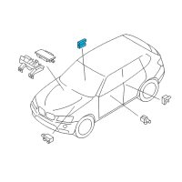OEM BMW X3 Sensor, Driver'S Seat Diagram - 65-77-9-226-797