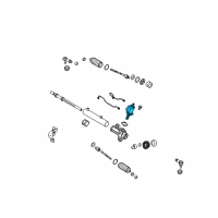 OEM Kia Spectra Valve Assembly Diagram - 577162F100