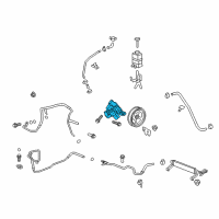 OEM 2010 Chevrolet Traverse Pump Asm-P/S Diagram - 20954812