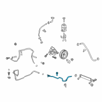 OEM Buick Enclave Lower Return Tube Diagram - 22915138