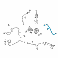 OEM 2010 Saturn Outlook Reservoir Hose Diagram - 22847737