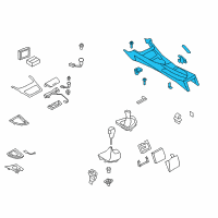 OEM 2011 BMW 128i Centre Console With Drink Holder Diagram - 51-16-9-169-507