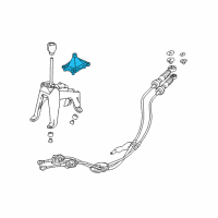 OEM Honda Boot, Change Lever (Graphite Black) Diagram - 77299-TVA-A11ZA