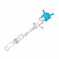 OEM Chevrolet Impala Steering Column Diagram - 20801295