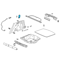 OEM 2010 Honda Accord Lens Diagram - 34261-S5A-003