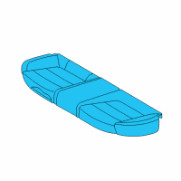 OEM Hyundai Accent Cushion Assembly-Rear Seat Diagram - 89100-J0010-PJR