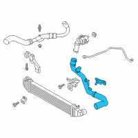 OEM 2018 Ford Fiesta Outlet Duct Diagram - C1BZ-6F073-A