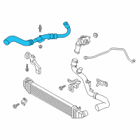 OEM 2018 Ford Fiesta Air Duct Diagram - C1BZ-6C646-D