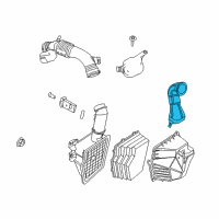 OEM 2012 Ford Fusion Intake Hose Diagram - BH6Z-9C675-A