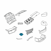 OEM 2005 Ford Crown Victoria Jack Assembly Diagram - 1W1Z-17080-AA