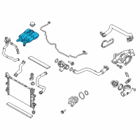 OEM 2013 Ford Focus Reservoir Diagram - CV6Z-8A080-A