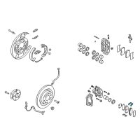 OEM 2011 Hyundai Genesis Coupe Spring-Pad Diagram - 58246-2J000