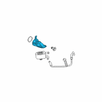OEM Mercury Adapter Diagram - 3L2Z-6881-BA