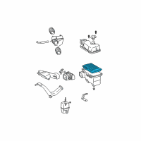 OEM 2005 Toyota Solara Filter Element Diagram - 17801-YZZ01