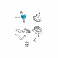 OEM Lexus ES300 Resonator, Intake Air Diagram - 17893-0A080