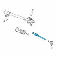 OEM 2013 Chevrolet Spark Inner Tie Rod Diagram - 95192778