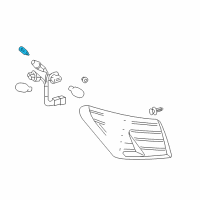 OEM Lexus GS300 Bulb Diagram - 90981-11020