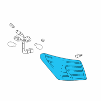 OEM 2007 Lexus ES350 Lens & Body Diagram - 81561-33500