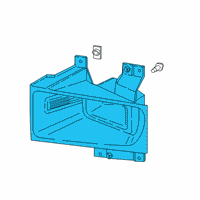 OEM 2020 Ford F-350 Super Duty Fog Lamp Diagram - LC3Z-15200-C