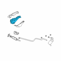 OEM Dodge Neon Exhaust Manifold Diagram - 4777904AC