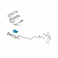 OEM Dodge Neon Shield-Converter UNDERBODY Diagram - 5278046AB