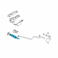 OEM 2003 Dodge Neon Catalytic Converter Diagram - 5278126AJ