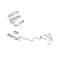 OEM Dodge Neon ISOLATOR-Exhaust Diagram - 4495951
