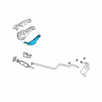 OEM 2001 Dodge Neon Exhaust Heat Shield Diagram - 4777611AA