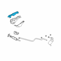 OEM 2001 Dodge Neon Shield Exhaust Manifold Diagram - 4777600AA