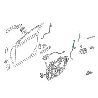 OEM 2006 Mercury Montego Cylinder Rod Diagram - 5G1Z-5422135-AA